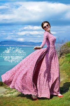 Katerina Dorokhova, 2015 Summer, Modest Dress, Maxi Robes, Vestidos Vintage, Modest Clothing, Pinterest Fashion, Modest Dresses, Summer 2015