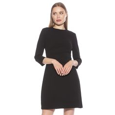 You'll look elegant in this women's ALEXIA ADMOR Cristal crewneck pleated dress.Click on this WOMEN'S GUIDE to find the perfect fit and more! You'll look elegant in this women's ALEXIA ADMOR Cristal crewneck pleated dress. Click on this WOMEN'S GUIDE to find the perfect fit and more! FEATURES Sheath silhouette True to Size Zipper back Raglan sleeves 3/4-length sleeves Fully lined CrewneckFIT & SIZING Fit is True to Size 35.75-in. length from shoulder to hem Mini length hits at the thighFABRIC & Alexia Admor, Pleated Dress, Raglan Sleeve, Fabric Care, Gender Female, Polyester Spandex, Plus Size Outfits, Age Group, Dress Outfits