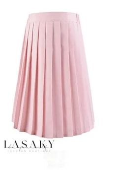 Lasaky - Premium High-Waisted Half-Length A-Line Pleated Plaid Tennis Skirt Plaid Tennis Skirt, Skirt Skirt, Word Wrap, Color Fabric, White Space, Tennis Skirt, Design Product, Short Skirt, Types Of Skirts