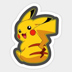 Pikachu 😍 | Pokemon stickers, Pikachu art, Pokemon birthday party