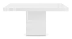 a white table on a white background with no one around it or the table top