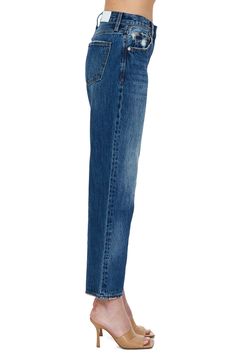 A timeless silhouette in a faded wash completes these wide-leg ankle jeans cut from nonstretch denim. 28" inseam; 17" leg opening; 11 1/2" front rise; 14 1/2" back rise (size 29) 100% cotton Machine wash, tumble dry Imported Faded Relaxed Fit Cropped Jeans, Faded Cropped Leg Flare Jeans, Faded Rigid Denim Cropped Jeans, Faded Cropped Jeans With Straight Hem, Classic Faded Straight Leg Cropped Jeans, High Rise Faded Cropped Jeans With Five Pockets, Faded High Rise Cropped Jeans With Five Pockets, Faded Straight Leg Cropped Jeans, Ankle Jeans