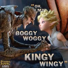 an advertisement for the movie's kingy and the gorgon, starring as two