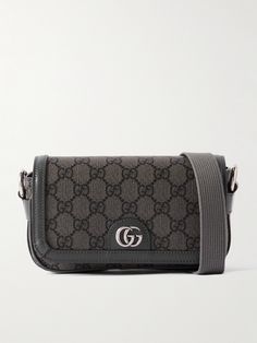 Gucci's 'Ophidia' bag has achieved cult status since its release in 2018. This mini version is crafted from coated-canvas printed with signature 'GG' motif and trimmed with leather. It's perfectly sized to hold the essentials like your phone, cardholder and keys. Gucci Canvas Bag With Adjustable Strap, Gucci Shoulder Bag With Detachable Strap In Monogram Canvas, Gucci Monogram Canvas Shoulder Bag With Detachable Strap, Rectangular Bags With Removable Pouch In Signature Coated Canvas, Rectangular Bag With Removable Pouch In Coated Canvas, Gucci Coated Canvas Satchel Shoulder Bag, Gucci Coated Canvas Crossbody Shoulder Bag, Gucci Shoulder Bag With Detachable Strap In Coated Canvas, Gucci Monogram Canvas Crossbody Shoulder Bag