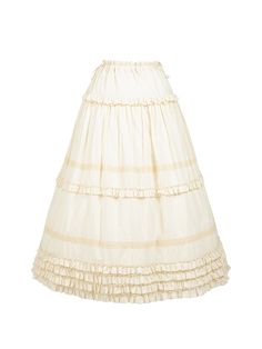 This price includes an underskirt only. SizeFree SizeFull Length95Waist122-160Hem Circumference260 Summer Tiered Crinoline Skirt, Full Skirt With Ruffles In Crinoline, Long Flowy Petticoat With Attached Cancan, Full Crinoline Skirt With Ruffles, Flowy Full Petticoat With Ruffles, Elegant Tiered Crinoline Skirt, Cotton Tiered Voluminous Skirt, Tiered Ruffled Skirt In Crinoline, Flowy Tiered Petticoat With Attached Cancan