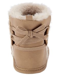 Baby Sherpa Boots - Carter's | Carter's Sherpa Boots, Fuzzy Boots, Brown Babies, Baby Boots, Carters Baby, Shop Clothing, Baby Shoes, Baby Clothes