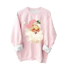 PRICES MAY VARY. womens christmas shirts button down women's velvet tops loose sweater christmas gifts for women unique plus size ugly christmas sweater christmas gifts for her 2023 christmas shirts plus size teacher christmas shirts women tee shirts grandma sweater teenage girl christmas gifts 2023 plus size christmas sweater woman christmas sweatshirt christmas blouses funny long sleeve christmas shirts for women oversized graphic tees for women girls christmas shirts size 14-16 grandma christ Sweaters 2022, Santa Sweatshirt, Christmas Clothes, Christmas Aesthetic, Crew Neck Shirt, Print Sweatshirt, Pink Sweatshirt, Print Pullover, Christmas 2024