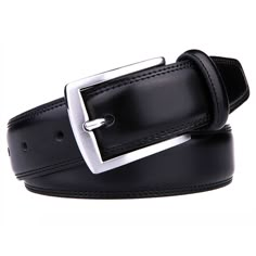 No ensemble is complete without the right belt. This Braveman Men's Classic Leather Dress Belt comes in a wide range of hard-to-find colors like navy or burgundy in sizes from 30-44 inches. We've made sure you have the right belt to coordinate with any outfit. This belt measures 1" wide and is made of high quality, genuine leather. It also features thoughtful details such as stitching and a soft, burnished detail at the edge. Genuine leather Dress belt 1" wide Wide color range Sizes 30-44 availa Leather Dress Belt, Classic Belt, Dress Belt, Find Color, Black Leather Belt, Genuine Leather Belt, Leather Dress, Personalized Accessories, Leather Belts