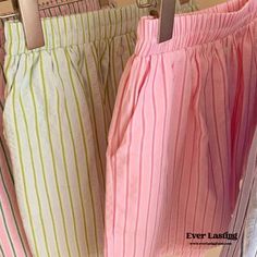 Shop Ever Lasting's high quality, soft, cozy and stylish bedding sets and start your next room makeover. Buy Candy Stripe Shorts Lounge Bottoms / Green and enjoy its softness and quality. Our collections include duvet covers, comforters and bed sheets. Enjoy free US and international shipping. Pink Lounging Shorts For Spring, Pink Shorts For Spring Lounging, Summer Pajama Shorts With Pockets For Pajama Party, Relaxed Fit Striped Shorts With Elastic Waistband, Striped Pajama Shorts For Summer Pajama Party, Summer Lounging Shorts With Elastic Waistband, Summer Shorts With Elastic Waistband For Lounging, Green Summer Pajama Party Shorts, Summer Green Shorts For Pajama Party