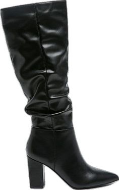 Heel Boot, Slouched Boots, Block Heel Boots, Hanoi, The Block, Knee High Boots, Black Boots, Knee High, Heeled Boots