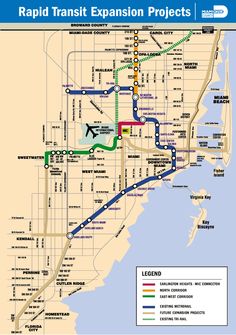 Miami Metrorail | Transit Map