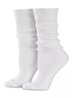 Slouch Socks have a loose slouchy fit that can be worn over leggings and slouched down for effortless style. The Slouch also pairs great with bare legs and sneakers. Loose slouchy fit sock. Wider ribbing. Seamed toed for added durability. Elastic top band for stay put wear. Made in USADetails: Loose slouchy fit Wider ribbing Seamed toe for added durability Elastic top band for stay put wear Made in USA Hue style# 22347 Ruffled Socks, Dr Shoes, Slouch Socks, Elastic Top, Top Band, Cute Socks, Long Socks, White Sock, Cute Casual Outfits