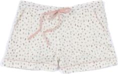 Feminine Short Sleepwear For Pajama Party, Feminine Pajama Shorts For Sleepover, Feminine Loungewear Pajama Shorts, Cute Short Sleepwear For Loungewear, Feminine Short Length Pajama Shorts For Loungewear, Feminine Pajama Shorts For Loungewear, Feminine Daywear Pajama Shorts, Feminine Pajama Shorts For Daywear, Feminine Short Length Pajama Shorts For Daywear