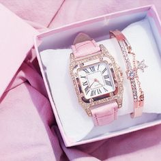 Item Type: Watches Gender: Women Dial Window Material Type: Glass Band Material Type: PU Case Material: Alloy Movement: Quartz Clasp Type: Buckle Water Resistance Depth: No Band Width: 18 mm / 0.71 inch Case Thickness: 8 m / 0.31 inchm Band Length: 19 cm / 7.48 inch Dial Diameter: 36 mm / 1.42 inch Package Includes: 1 x Set Ladies Bracelet Watch, Gold Diamond Watches, Rhinestone Watches, Luxury Bracelet, Leather Wristbands, Luxury Diamonds, Women Diamond, Watch Gifts, Women Wrist Watch