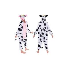 two people in costumes that look like cows