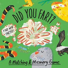 the cover of did you fart?, with an image of animals and birds