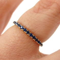 Sapphire Eternity Band, Gold Eternity Band, Sapphire Wedding Band, Saphir Ring, Band Metal, Sapphire Band, Stacking Bands, Stackable Bands, Sapphire Wedding