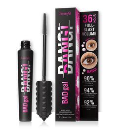 Bang Mascara, Benefit Makeup, Volumizing Mascara, Thick Lashes, Mascara Tips, Bronzing Powder, Bad Gal, Eyelash Growth, Makeup Mascara