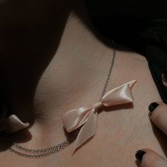 -Stainless Steel, Black Ribbon -Adjustable - Fits Circumference from 16″ - 20″ (40.6cm - 50.8cm) ▶ Ready to Ship on MAY 6TH ---- Dusty Pink Bow Choker Necklace ---- The Pink Bow Choker Necklace is a delicate choker necklace featuring two dusty pink ribbon bows and double stainless steel chain design. Great for a special occasion and your everyday look. Made from lightweight stainless steel, it offers durability without compromising on comfort. The adjustable chain at the back ensures a perfect fit for every wearer. - 2404 Collection ★ SEE BLACK BOW NECKLACE --> https://www.etsy.com/listing/1702806844/necklace-black-bow-choker-stainless?click_key=d18c3e31134daaf13461e7180d266038cf5b143e%3A1702806844&click_sum=4a14465c&ref=shop_home_active_1&frs=1&sts=1  MATERIAL Stainless Steel, Ribbon  SIZ Pink Ribbon Jewelry As Gift, Pink Ribbon Jewelry Gift, Pink Ribbon Jewelry For Gifts, Pink Party Jewelry With Butterfly Knot, Cute Necklaces For Mother's Day Party, Pink Party Jewelry With Butterfly Knot Detail, Pink Ribbon Wedding Jewelry, Feminine Ribbon Jewelry For Party, Feminine Party Jewelry With Ribbon Detail