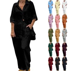 PRICES MAY VARY. cotton soft long sleeve pajamas for women set cotton soft plus size pajamas for women set cotton soft with pockets pajamas for women set cotton soft floral cotton womens pajamas set summer cotton womens pajamas set shorts cotton womens pajamas set long pants short sleeve top cotton womens pajamas set capri cotton womens pajamas set sexy cotton womens pajamas set pants cotton womens pajamas set plus size cotton womens pajamas set tank cotton womens pajamas set tank top cotton wom Daywear Sets With Pockets And Long Sleeves, Casual Sleep Sets With Buttons, Casual Sleepwear Sets With Buttons, Casual Daywear Sets With Buttons, Relaxed Fit Button-up Loungewear Sets, Fall Loungewear Sets With Button-up, Relaxed Fit Solid Color Long Sleeve Sets, Fall Loungewear Button-up Sets, Relaxed Fit Long Sleeve Solid Color Sets