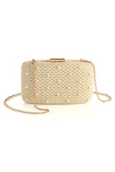 Lola Minaudiere Introducing Lola Minaudiere - the perfect addition to your summer ensemble. The ivory netted background provides a sophisticated canvas for the shining faux pearl details. Wear it as a clutch or use the detachable chain to elevate your style. Elevate your accessories game with Lola Minaudiere. Pearl Clutch, Pearl Details, Ivory Background, Pearl Design, The Shining, Summer Accessories, Lifestyle Brand, Top Shoes, Sock Shoes