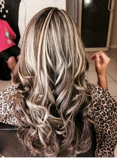 Cool highligts Bold Highlights, Going Grey, Highlights Lowlights, Popular Hair, Winter Hair Color, Feather Art