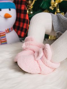 [SAFETY MATERIAL] -- 100% Poly-cotton; Not quite socks, not quite shoes, these soft, these slipper-like booties are perfect fit for growing baby!
[GOT A LITTLE KICKER?]-- Anti-slip bottoms makes learning to walk safer and easier. These stay on crib booties are wrapped, cozy & comfortable on baby's skin; When you're tying to layer up, hook & loop closed is really adorable; Elastic ankle support makes putting them on and taking them off, still keep feet covered & warm all day & night.
[NO MORE SOC Pink Booties With Soft Sole For Playtime, Pink Non-slip Booties For Spring, Cute Pink Booties With Soft Sole, Playful Pink Non-slip Booties, Winter Booties With Soft Sole And Closed Toe, Casual Pink Non-slip Booties, Pink Round Toe Booties For Winter, Cute Winter Non-slip Socks, Comfortable Soft Booties For Playtime