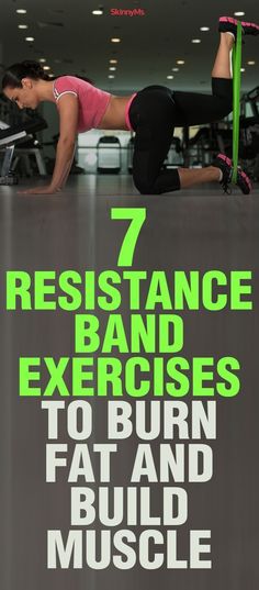 7 Resistance Band Exercises to Burn Fat and Build Muscle Fast Diets, Diet Fast, Burn Fat Build Muscle, Workout Hiit, Fat Loss Program, Fast Foods