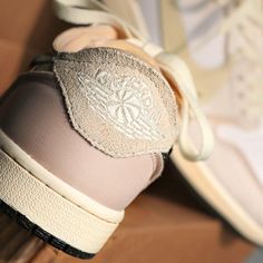 Bring luxury to your wardrobe with these custom Beige White Air Jordan 1s. Enjoy the perfect combination of style and comfort made from premium materials. A must-have for any sneakerhead's collection. - Exactly as shown in the pictures. - Brand New & Authentic. 💯 - Hand Painted with attention to detail. 👨‍🎨 - Waterproof and Flexible. ❤️ - Unisex model. Please refer to the Size Chart. - Free Worldwide Shipping. ✈︎ Custom Cream Sneakers With Rubber Sole For Streetwear, Luxury Streetwear Sneakers With Gum Sole, Beige Custom Sneakers With Gum Sole For Streetwear, Cream Custom Sneakers For Streetwear With Round Toe, Luxury Custom Sneakers With Gum Sole And Round Toe, Cream Round Toe Custom Sneakers For Streetwear, Luxury Cream Sneakers For Streetwear, Luxury Custom Sneakers With Laces For Streetwear, Luxury Custom Low-top Sneakers With Cushioned Footbed