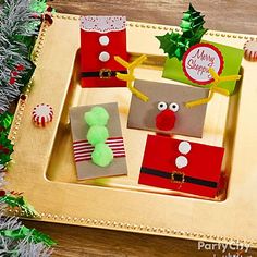 an image of a website page for christmas crafts