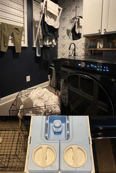 Does your laundry room look hectic like this today? Want to know something that makes it easier? Auto Dispense. Yes please. The @samsung_home Bespoke Washer can store and auto dispense up to 32 loads of detergent and softener, so you don't waste detergent? How about that for #smart Can I get a hallelujah!? Click here to learn more! https://bit.ly/3hnkMem #SamsungBespoke #SamsungBespokeAILaundry #BespokeAILaundry #Sustainability Sponsored by Samsung