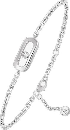 Luxury Platinum Bracelets With Polished Finish, Luxury Polished Platinum Bracelets, Luxury Polished Platinum Bracelet, Luxury White Gold Chain Bracelet With Polished Finish, Luxury Platinum Diamond Bracelet With Polished Finish, Modern Platinum Bracelet As Gift, Modern Platinum Bracelets For Gifts, Modern White Gold Diamond Bracelet As Gift, Luxury Silver Bracelets With Single Cut Diamonds