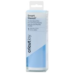 the packaging for smart stencil is shown on a white background and it's empty