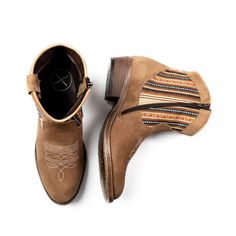 Built to represent the untamed spirit of deserts across the Americas, these tan suede boots feature authentic Peruvian textiles and embody a rugged yet elevated look. Comfortable, durable, and ready to accompany you on the uncharted journeys ahead. Classic western mid-height (7") boot silhouette Hand stitching and embroidery Soft textile lining Padded insole for extra comfort 1.5" heel Authentic Peruvian textile Premium suede Bohemian Suede Ankle Boots, Bohemian Brown Suede Boots, Tan Suede Boots, Peruvian Textiles, Boot Silhouette, Western Boot, Soft Textiles, Uncharted, Us Man