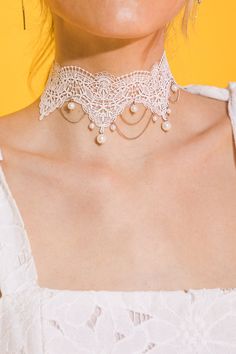 MATERIAL : ZINC ALLOY,PEARL AND LACE MADE IN KOREA ALL ACCESSORIES CANNOT BE RETURNED OR EXCHANGED. Reception Accessories, Choose Happiness, Lace Made, Lace Accessories, Bridal Choker, Lace Choker, Black Choker Necklace, Rhaenyra Targaryen, Modern Accessories