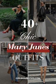 Unleash your fashion potential with 40+ effortlessly chic outfit ideas featuring Mary Jane shoes! Suitable for any season—spring through winter—these stylish combinations include comfy options like skirts and dresses alongside classic denim looks perfect for weekend or formal occasions alike. Discover how to wear Dr. Marten Mary Janes in timeless colors such as black and white or vibrant shades like red and silver while feeling fabulous whether you're headed out downtown or enjoying brunch! Everyday Outfits Classy, Elegant Everyday Outfits, Classy Everyday Outfits, Aesthetic Everyday Outfits, Summer Everyday Outfits, Everyday Outfits For School, Simple Everyday Outfits, Everyday Outfits Winter, Outfits At Home