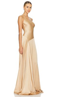 Find AZLEE Deepika Gown In Tan on Editorialist. Azeeza Deepika Gown in Tan. - size L (also in M, S, XS) Azeeza Deepika Gown in Tan. - size L (also in M, S, XS) Satin textile. Imported. Dry clean recommended. Unlined. Pull-on styling. AZER-WD56. DEEPIKA. Golden Fashion, C Fashion, Sleeveless Gown, Tan Dresses, Blue Island, Dress Home, Womens Maxi Dresses, Dry Clean Only, Made In China