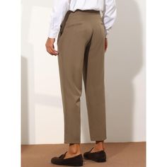 Crafted from 95% polyester and 5% spandex, these Lars Amadeus cropped dress pants offer a slim fit and a modern, stylish look. The solid color and pleated front add a touch of sophistication, making them suitable for various occasions such as weddings, business meetings, and daily casual wear. These pants can be easily paired with dress shirts, T-shirts, or polo shirts to create both casual and professional styles. Lightweight and comfortable, they are perfect for any wardrobe. Fitted Solid Color Dress Pants For Workwear, Elastane Dress Pants For Office, Solid Dress Pants With Pockets For Business Casual, Fitted Workwear Bottoms In Solid Color, Business Casual Fitted Solid Color Dress Pants, Fitted Solid Color Dress Pants For Business Casual, Fitted Solid Color Bottoms For Work, Slim Fit Ankle-length Dress Pants For Office, Business Casual Solid Color Ankle-length Dress Pants