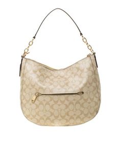 Product InformationDesigned from Signature canvas and leather and features a well-sized fabric interior with a small pocket for your comfort. This Elle hobo comes with a gold-tone zipper, back pocket and a detachable shoulder strap. Exterior Material : Coated Canvas and LeatherInterior Material : FabricLength : 30 cmWidth : 10 cmHeight : 27 cm Coach Shoulder Bag With Zipper Closure In Coated Canvas, Coach Shoulder Bag With Zipper In Coated Canvas, Coach Coated Canvas Bag With Zipper Pocket, Coach Satchel Shoulder Bag With Zipper, Coach Satchel With Zipper Pocket For Travel, Coach Satchel For Travel, Coach Shoulder Bag With Detachable Strap In Coated Canvas, Coated Canvas Shoulder Bag Satchel With Gold-tone Hardware, Coach Crossbody Shoulder Bag