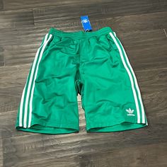 New With Tags And Authentic Item. Adidas Green Sports Shorts, Adidas Streetwear Bottoms With Built-in Shorts, Adidas Athletic Shorts With Built-in Shorts For Streetwear, Compression Shorts Men, Adidas Moisture-wicking Shorts For Streetwear, Casual Team-colored Basketball Shorts, Shorts Adidas, Soccer Shorts, Adidas Golf