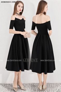 Special Black Chic Off Shouler Party Dress Tea Length Aline Ref#BLS97022 at GemGrace. #HomecomingDresses Shop now to get $10 off. Pro custom-made service for wedding dress, formal dress. View Homecoming Dresses,Short Homecoming Dresses,Black Homecoming Dresses,Simple Homecoming Dresses,Semi Formal Dresses for more ideas. Click to shop now! #BuyableHomecomingDresses Party Fit And Flare A-line Tea Length Dress, A-line Tea Length Dress With Fitted Bodice For Party, Fit And Flare A-line Party Dress, Black A-line Midi Dress With Fitted Bodice, Fit And Flare A-line Tea Length Dress For Cocktail, Chic Black A-line Evening Dress, Fitted A-line Dress For Banquet, Pleated A-line Evening Dress For Party, Chic A-line Midi Dress For Party