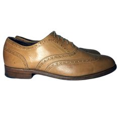 "CHARLES TYRWHITT Brown Leather Wingtip Men's Shoes Size 12 ITEM DESCRIPTION: Upper: leather Lining: leather Sole: leather Upper made of 100% soft luxury calf leather Made in Northampton, England Breathable leather lining ITEM CONDITION: Excellent Pre Owned Condition. ABOUT CHARLES TYRWHITT: At Charles Tyrwhitt (pronounced \"Tirrit\") we endeavour to produce the finest menswear, with timeless style and no compromise on quality. CT1204#1" Classic Oxfords With Snip Toe And Rubber Sole, Classic Oxfords With Rubber Sole And Snip Toe, Classic Wingtip Calf Leather Shoes, Timeless Leather Wingtip Dress Shoes, Classic Semi-formal Dress Shoes With Snip Toe, Classic Snip Toe Dress Shoes For Semi-formal Occasions, Classic Semi-formal Snip Toe Dress Shoes, Classic Brown Snip Toe Oxfords, Timeless Wingtip Leather Shoes With Leather Footbed