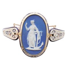 Wedgwood Victorian Cameo Bracelet Vintage Cameo Jewelry, Antique Porcelain Plates, Wedgewood Jasperware, Anchor Jewelry, Victorian Cameo, Cameo Bracelet, Handmade Jewelry Findings, Jewelry Victorian, Wedgwood Jasperware