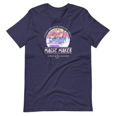 Are you travelling to all four parks on your Walt Disney World Vacation? Get dressed for it with these theme park specific tees for Hollywood Studios, Magic Kingdom, Epcot and Animal Kingdom. Honoring all the Dream Builders out there, each shirt features a 4 parks badge with the castle, tree of life, the epcot ball and the water tower. Words and images distressed for a vintage look. Each on their own unique color, each park features a few special scenes you're sure to catch while you're on vacat Disney T-shirt With Front Print For Fan Events, Disney T-shirt With Front Print, Theme Park Graphic Print Crew Neck T-shirt, Graphic Print Crew Neck T-shirt For Theme Park, Disney Graphic Print T-shirt For Disney Trips, Pre-shrunk Disney T-shirt For Disney Trips, Short Sleeve T-shirt With Letter Print For Disney Trips, Disney Fan Apparel Short Sleeve T-shirt, Disney Fan Apparel T-shirt With Short Sleeves