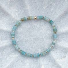 Ocean eyes bracelet – Jeweladi Ocean Braclets, Beachy Gifts, Sandy Mandy, Brynley Joyner, Crystal Bracelets Diy, Ocean Accessories, Aesthetic Bracelets, Beachy Bracelets, Ocean Bracelet