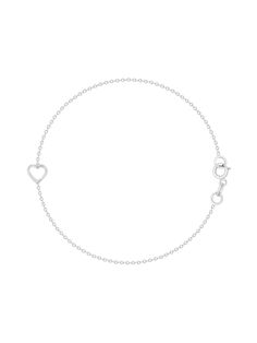 We have added bracelets to our best selling Blair Collection. Wear a cute heart on your wrist everyday! It's dainty, sweet, and perfect for daily wear! Have an initial bracelet? You can add a heart to that too! Elegant Sterling Silver Bracelet With Heart Charm For Everyday, Elegant Everyday Sterling Silver Bracelet With Heart Charm, Elegant Everyday Sterling Silver Heart Bracelet, Minimalist White Gold Heart Bracelet With Heart Charm, Elegant Everyday Heart-shaped Sterling Silver Bracelet, Minimalist White Gold Bracelet With Heart Charm, Dainty Sterling Silver Heart Bracelet, Dainty Heart-shaped Sterling Silver Bracelet, Elegant Everyday Heart-shaped Bracelets