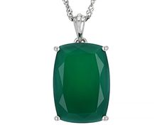 Green onyx  20x14mm and 8x6mm rectangular cushion rhodium over sterling silver boxed set. Pendant measures approximately 1 1/8"L X 9/16"W with 18" singapore chain. 3mm bail and lobster claw clasp with a 2" extender. Stud earrings measure approximately 5/16"L X 3/16"W with tension post backings. Solitaire ring measures approximately 3/4"L X 1/16"W. Not sizeable. Modern Jewelry With Rectangular May Birthstone, Modern Rectangular May Birthstone Jewelry, Modern Formal Emerald Jewelry, Formal Emerald Rectangular Pendant Jewelry, Classic Green Jewelry With Polished Finish, Modern Green Rectangular Pendant Jewelry, Formal Sterling Silver Rectangular Pendant, Formal Jewelry With May Birthstone Rectangular Pendant, Fine Jewelry With Rectangular Pendant For Formal Occasions