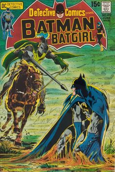 the cover to batman's batgirl comic book, which was released in 1971