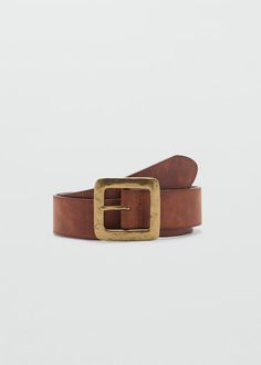 Textured square buckle belt - Women | MANGO USA Xmas 2024, Belt Women, Buckle Belt, Belts For Women, Christmas List, Belt Buckles, Belts, Mango, Buckle