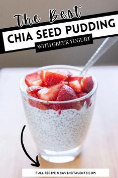 the best chia seed pudding with greek yogurt